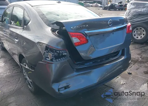 2015 Nissan Sentra Sv из США, поврежденный, VIN 3N1AB7AP9FL694611